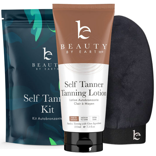 Self Tanner Body Lotion Basics Bundle